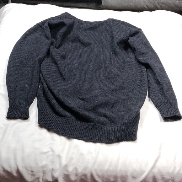 The Lodge Womens Cardigan Sweater 100% Wool Size Large - Picture 8 of 11